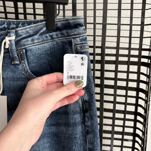 Free people Driftwood Charlee Cuffed Jeans Oshibana - Picture 7 of 9